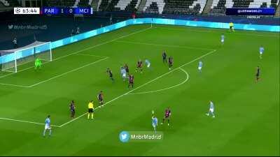 City 1 - PSG 1 - De Bruyne goal 63'