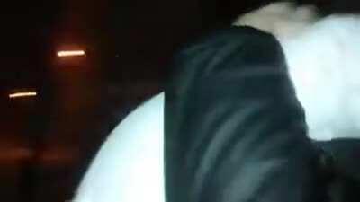 Taking the baby for a walk