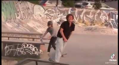 Crashing into a child