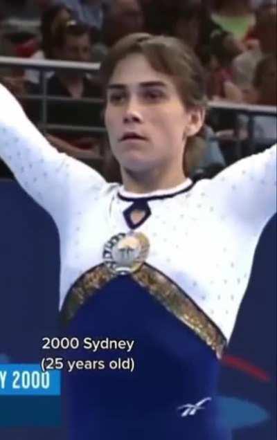 Oksana Chusovitina competed in every olympic game since 1992.