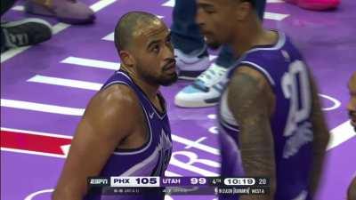 [Highlight] Talen Horton-Tucker absolutely eviscerates Goodwin's dunk attempt