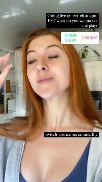 Marlhy… I do t do twitch. Is there anything there?