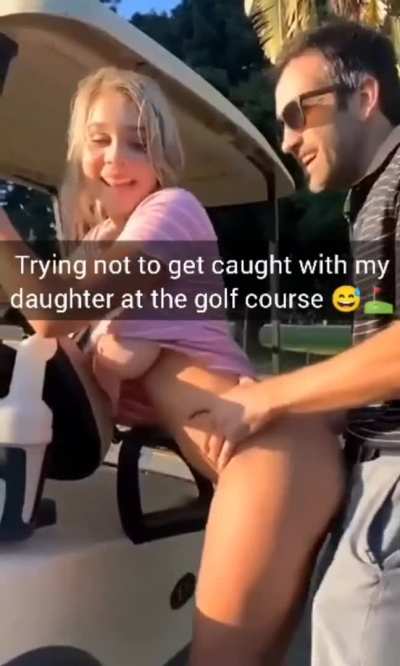 Playing Golf with Daughter
