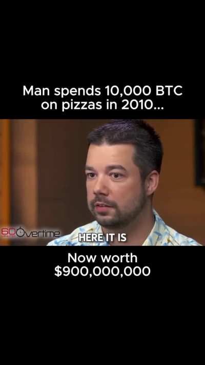 Laszlo Hanyecz made history in 2010 by spending 10,000 Bitcoins on two pizzas which at the time was worth $41.