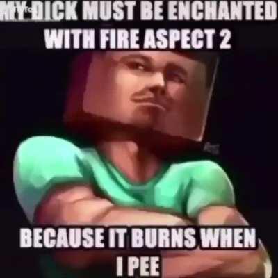 It sometimes burn when I pee caw caw
