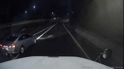 Apparently idiots have an affinity for inexplicably pulling out in front of me… 55mph to 30mph in 3 seconds