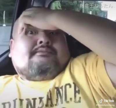 Eating a whole popsicle in one bite.