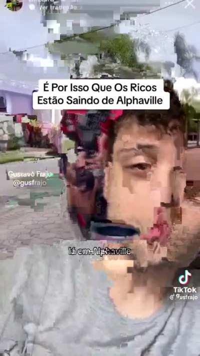 tiktokers estão incomodando a vida dos ricos de Alphaville