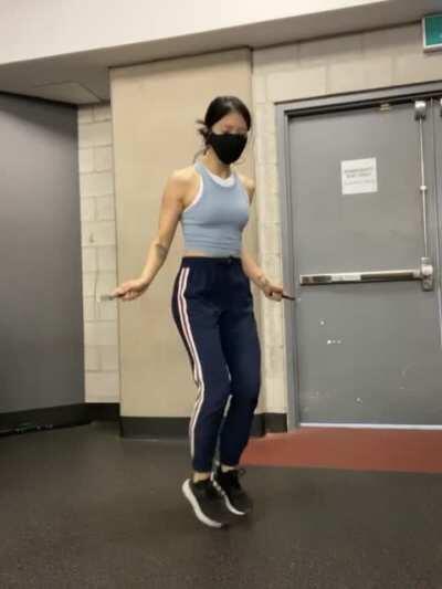 Went super light since I took a month off because gyms were closed. I have some awkward kinks to smooth out, especially with hip twists... Recording yourself is immensely helpful! Any skippers in Toronto & Chicago?