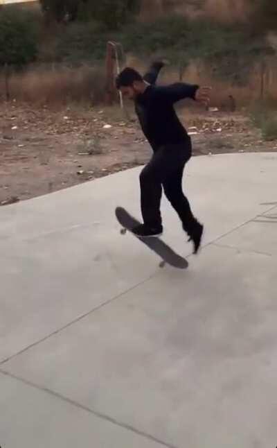 Trying to land a trick and go rag doll mode