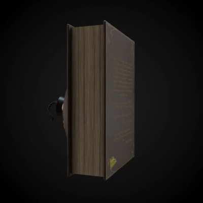 Decided to make bombinomicon in blender cause its halloween and shi