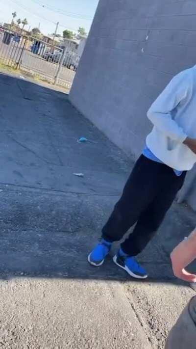 Guy Gets His Shit Rocked & His Gun Taken After Threatening A Man