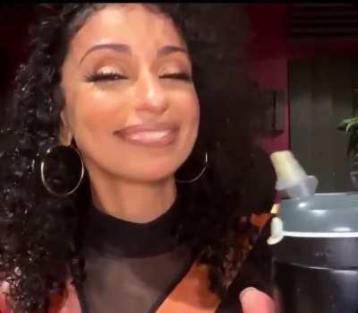 Mya (Ivie Ani interview blooper)