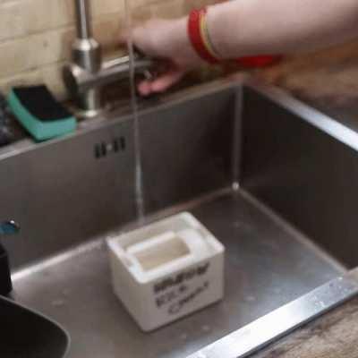 I made a Water Powered Rice Cleaner