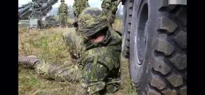 How they wake up in the Canadian army