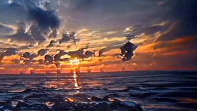 Experimenting with traveling through time. Melting the mountains and oceans with machine learning.