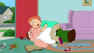 Peter goes grocery shopping