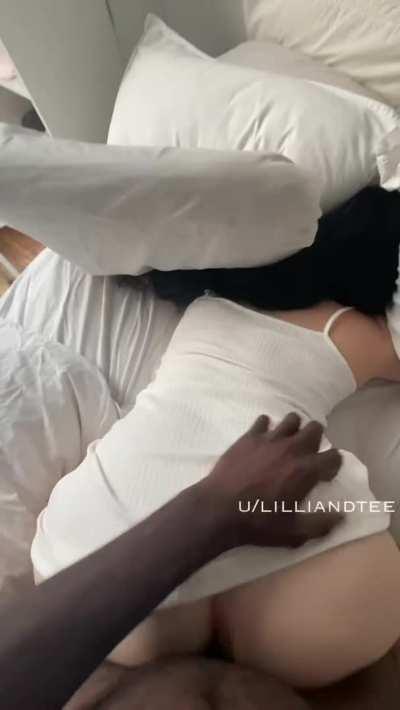 Starting the day by throwing it back on all these inches