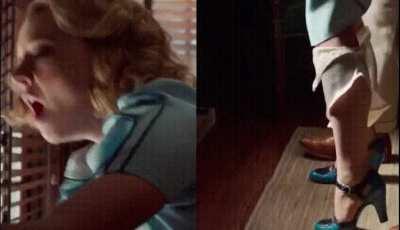 Natalie Dormer having fun with the boss