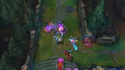 Wide Darius Walks Through Top and Casually 1 v 5's Your Team