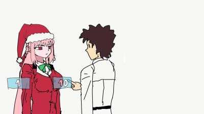 Christmas 2021: Abusing Santagale's chest