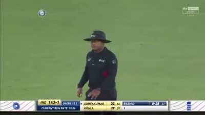 Brilliant fielding from Chris Jordan to get Suryakumar Yadav out