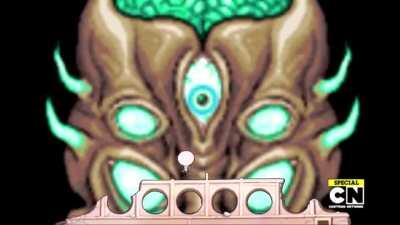 Pops encounters the Moon Lord