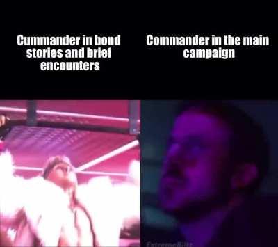 There are two sides to the Cummander