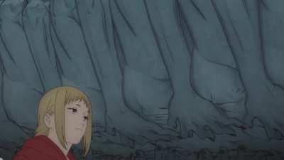 The way the snake return reminds me of something