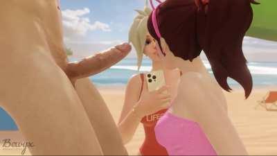 D.va & Mercy (Bewyx) [Overwatch]