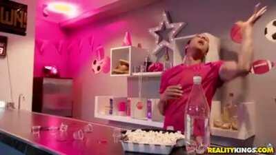 Serving A Dad And His Daughter - Kitty Carrera