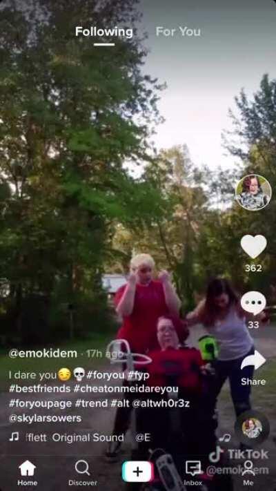 This girl is my favorite. She just never fails. The colored lights make it even more perfectly awful