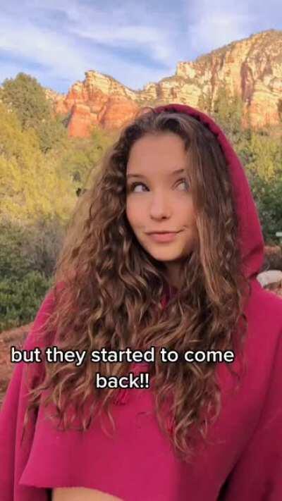 Mags Loves Her Curly Hair