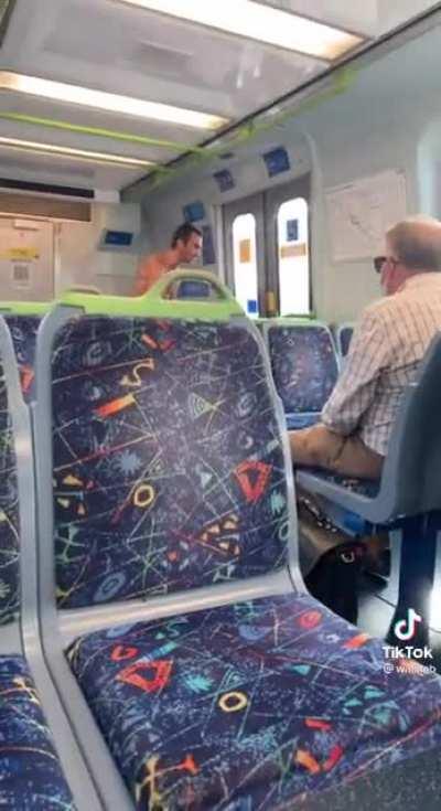 Seems like he was having a good day