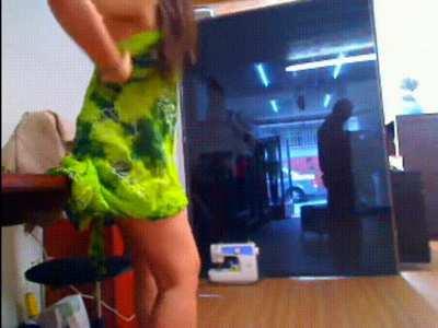 Caught Camming At Work