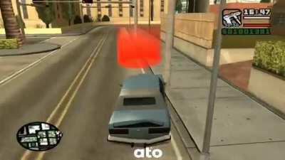 Polat Alemdar GTA sa Andreas oynuyor bölüm 2 ekip ballasa giderkene pusuya düşüyor