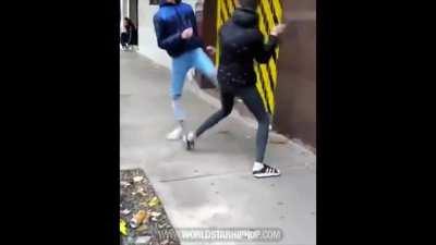 Disrespectfully styled on him