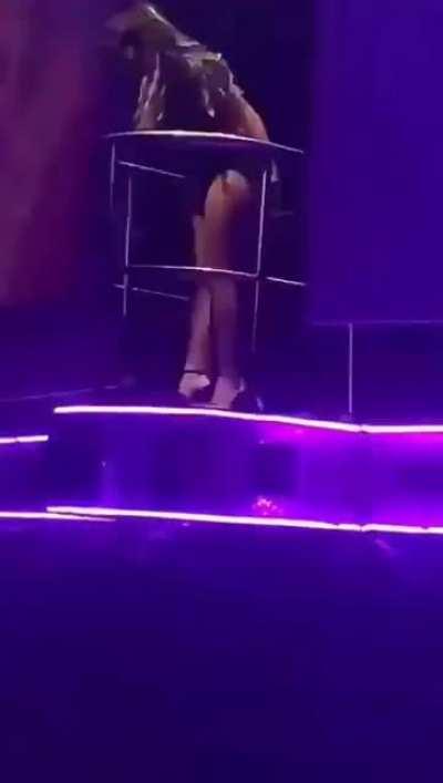 She forgot to wear panties