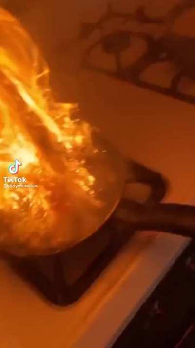 be careful in the kitchen, kids