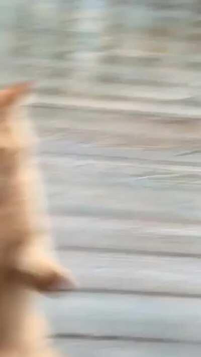 90 seconds after being outside