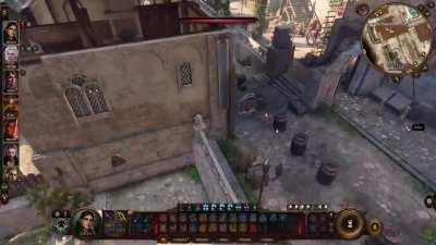 I collected every barrel I could find and blew up everyone