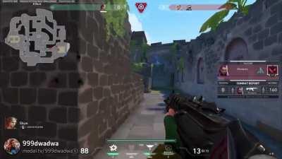 I somehow clutched this round