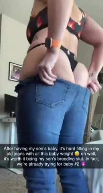 Mom will look better and better with every baby you pump into her.