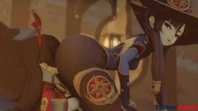 Mona twerking on Amber's face