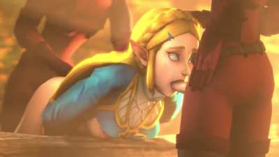 Legend of Zelda - Zelda Fucked by Yiga Clan (Unknown Artist)