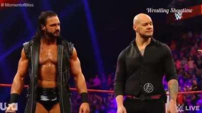 Drew McIntyre telling Ricochet to shut up will never not be funny