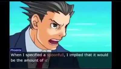 comically large spoon