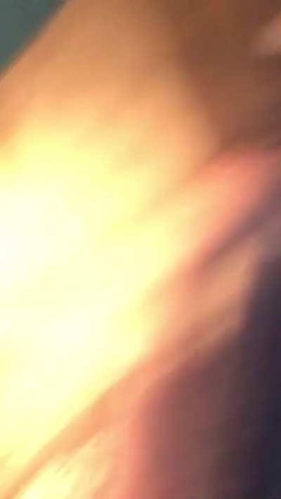 I tried to get a video of Blueberry playing with the largest toy we have and she tried to destroy the evidence.