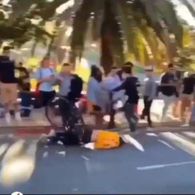 HMFT after I crash on my bike at the bottom of a big hill