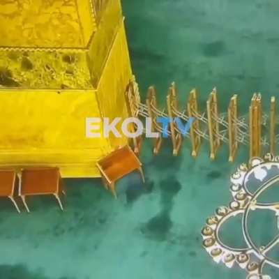 Ayasofya camisini yakmaya çalışan bir piç